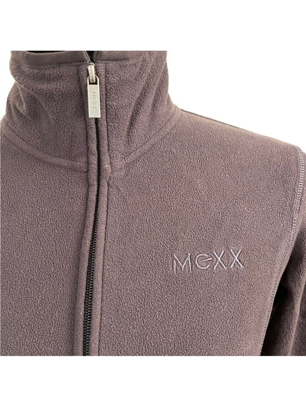 Mexx Full Zip Maroon Fleece Jacket - Picture 4 of 6